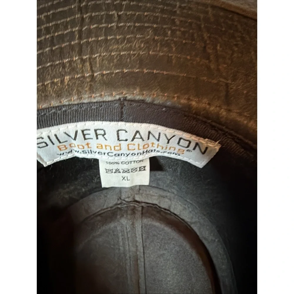 Men's Hat Silver Canyon Cotton XL Size